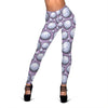 Volleyball Pattern Print Women Leggings-grizzshop