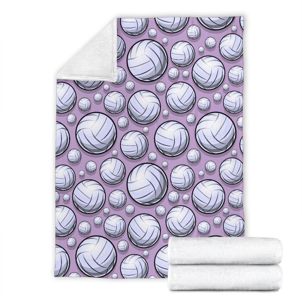 Volleyball Print Pattern Blanket-grizzshop