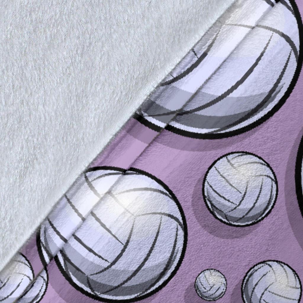 Volleyball Print Pattern Blanket-grizzshop