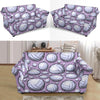 Volleyball Print Pattern Loveseat Cover-grizzshop