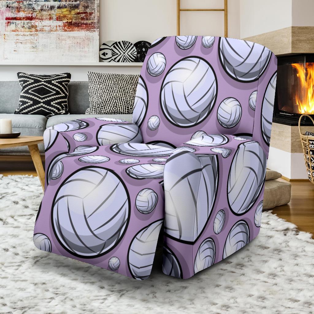 Volleyball Print Pattern Recliner Cover-grizzshop