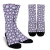 Volleyball Print Pattern Unisex Crew Socks-grizzshop