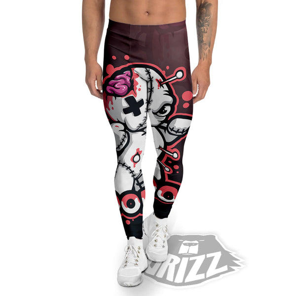 Voodoo Doll Print Leggings