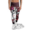 Voodoo Doll Cartoon Print Men's Leggings-grizzshop