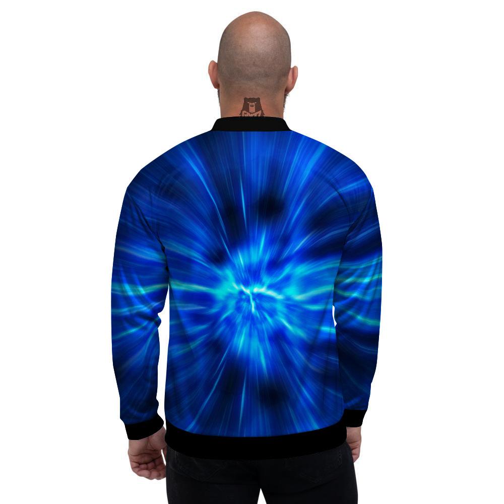Vortex Lightspeed Print Men's Bomber Jacket-grizzshop