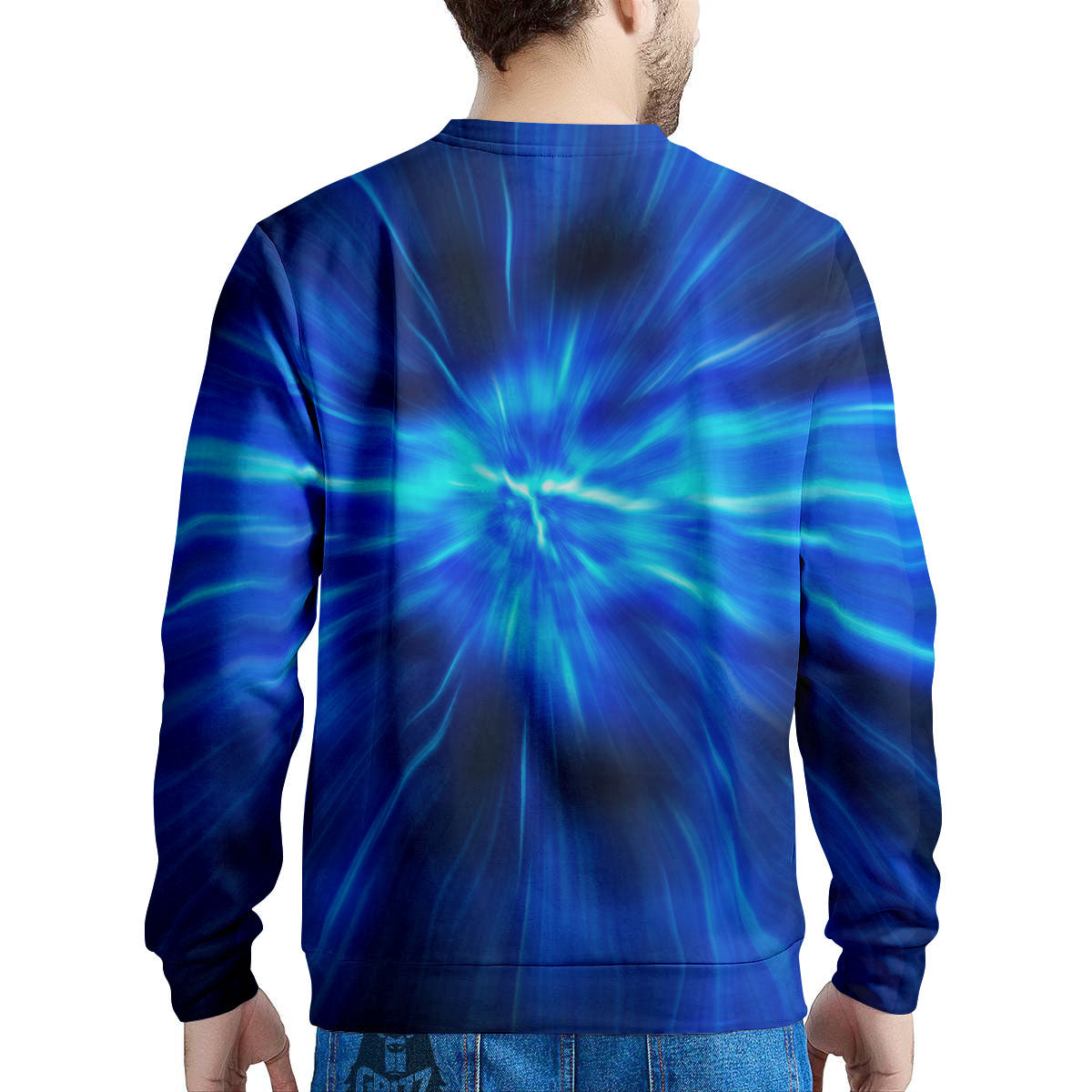 Vortex Lightspeed Print Men's Sweatshirt-grizzshop
