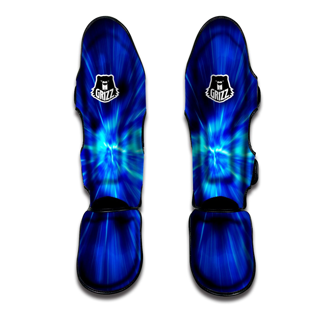 Vortex Lightspeed Print Muay Thai Shin Guards-grizzshop