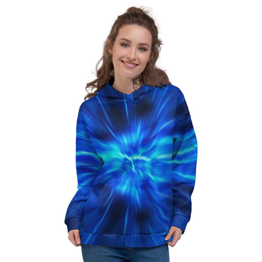 Vortex Lightspeed Print Women's Hoodie-grizzshop