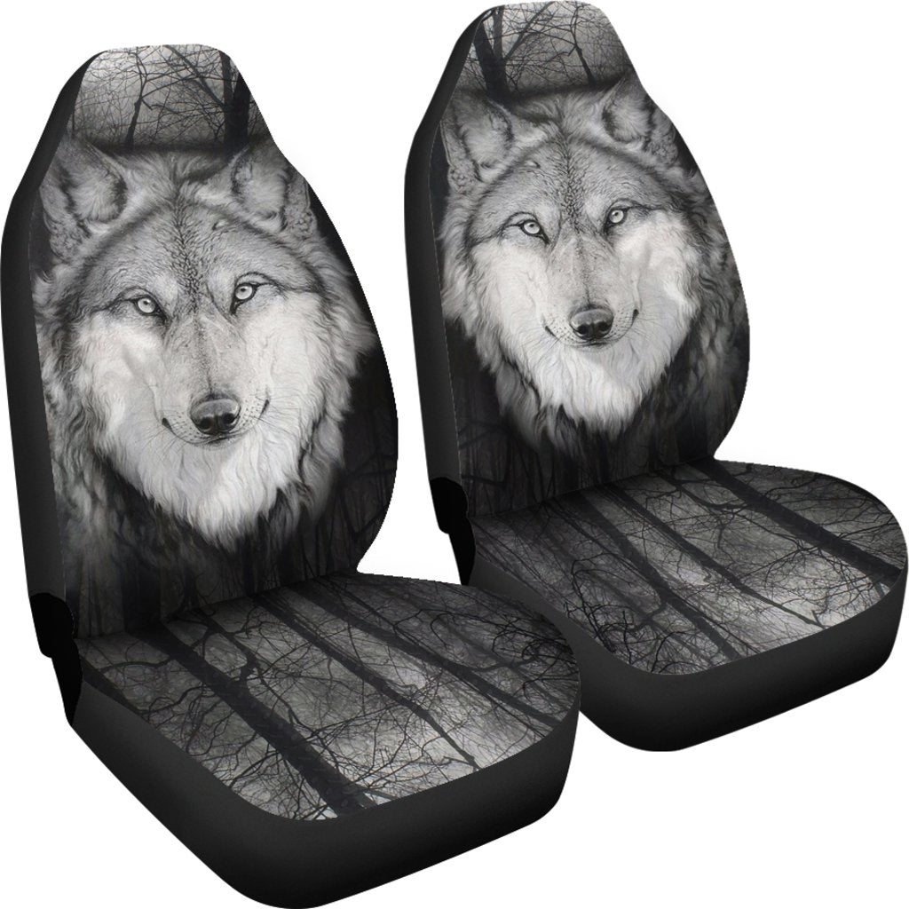 WOLF CAR SEAT COVERS EYE-NIGHT-grizzshop