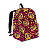 WTF Cheetah Hiphop Graffiti Print Backpack-grizzshop