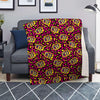 WTF Cheetah Hiphop Graffiti Print Blanket-grizzshop