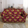 WTF Cheetah Hiphop Graffiti Print Loveseat Cover-grizzshop