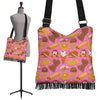 Waffle Dessert Pattern Print Crossbody bags-grizzshop