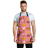 Waffle Dessert Pattern Print Men's Apron-grizzshop