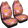 Waffle Dessert Pattern Print Universal Fit Car Seat Covers-grizzshop