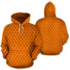 Waffle Pattern Print Men Women Pullover Hoodie-grizzshop