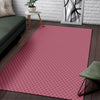 Load image into Gallery viewer, Waffle Pink Pattern Print Floor Mat-grizzshop