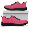 Waffle Pink Pattern Print Sneaker Shoes For Men Women-grizzshop