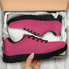 Waffle Pink Pattern Print Sneaker Shoes For Men Women-grizzshop