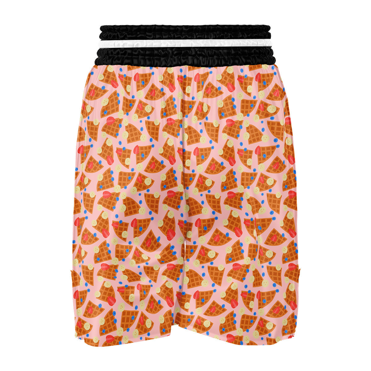 Waffle Print Cute Pattern Boxing Shorts-grizzshop