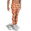 Waffle Print Cute Pattern Men's Leggings-grizzshop