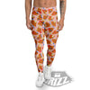 Waffle Print Cute Pattern Men's Leggings-grizzshop