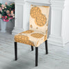 Waffle Print Pattern Chair Cover-grizzshop