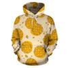 Waffle Print Pattern Men Women Pullover Hoodie-grizzshop