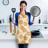 Waffle Print Pattern Women's Apron-grizzshop