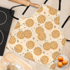 Waffle Print Pattern Women's Apron-grizzshop