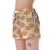 Waffle Print Pattern Women's Shorts-grizzshop
