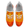 Warli Tribal Ancient Indian Print White Athletic Shoes-grizzshop