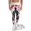 Warrior Bloody Spartan Print Men's Leggings-grizzshop