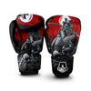 Warrior Samurai Dark Print Boxing Gloves-grizzshop