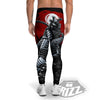 Warrior Samurai Dark Print Men's Leggings-grizzshop