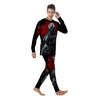 Warrior Samurai Dark Print Men's Pajamas-grizzshop