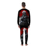 Warrior Samurai Dark Print Men's Pajamas-grizzshop