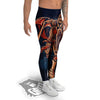 Warrior Spartan Print Men's Leggings-grizzshop