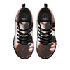 Warrior Sunset Samurai Print Black Sneaker-grizzshop