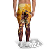 Warrior Viking Machine Print Men's Leggings-grizzshop