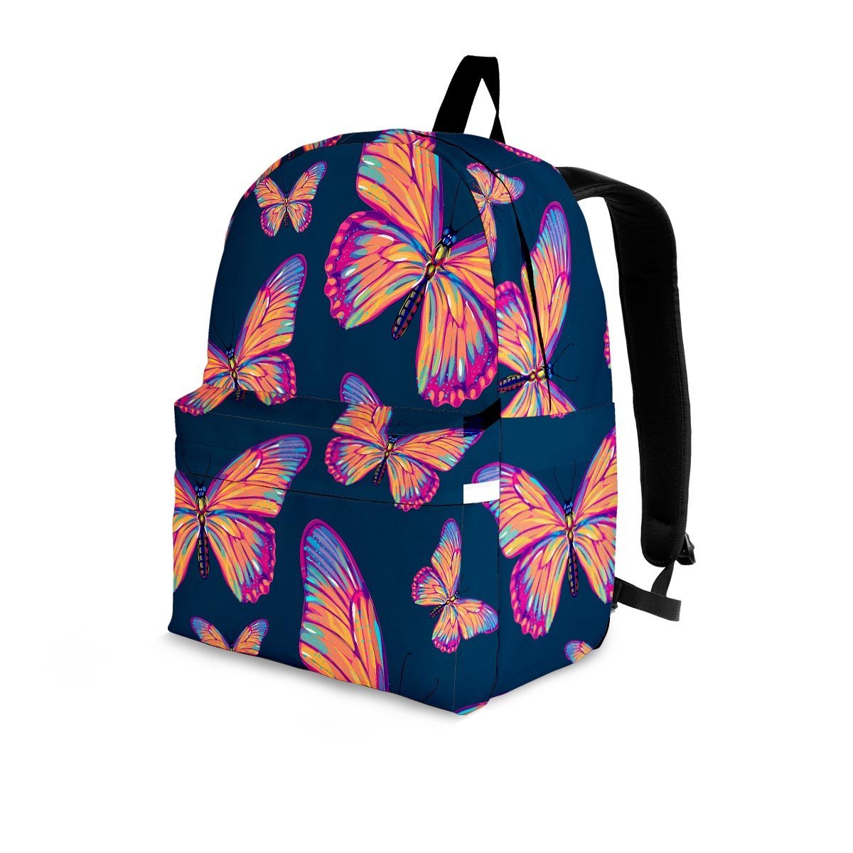Watercolor Butterfly Print Backpack-grizzshop