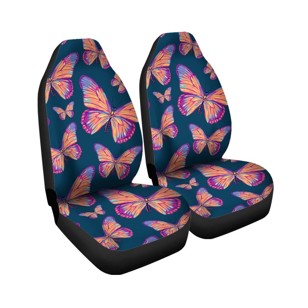 Watercolor Butterfly Print Car Seat Covers-grizzshop