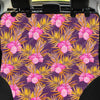 Watercolor Hibiscus Flower Hawaiian Print Pet Car Seat Cover-grizzshop