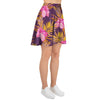 Watercolor Hibiscus Flower Hawaiian Print Women's Skirt-grizzshop