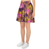 Watercolor Hibiscus Flower Hawaiian Print Women's Skirt-grizzshop