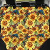 Watercolor Sunflower Pet Car Seat Cover-grizzshop