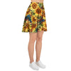 Watercolor Sunflower Women's Skirt-grizzshop
