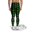 Watermelon Black Cute Print Pattern Men's Leggings-grizzshop