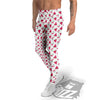 Watermelon Cute Berry Print Pattern Men's Leggings-grizzshop