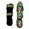 Watermelon Fruit Slice Geometric Print Muay Thai Shin Guards-grizzshop